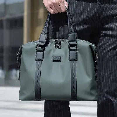 Large Capacity Oxford Denim Cloth Bag – Waterproof Lightweight Travel Briefcase