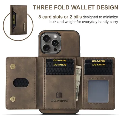 iphone 16 Pro Max All Series Phone Case Magnetic Split Protective Card Holder, 15 Pro Max, 14 Pro Max