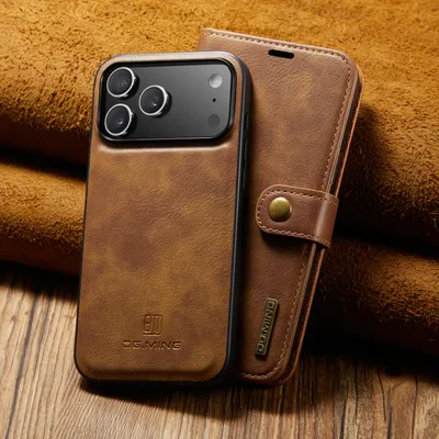 iPhone 18 Pro Max Magnetic Flip Phone Case – 2-in-1 Card Holder Phone Cover for iPhone 17 Pro Max