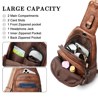 Stylish Crossbody Chest Bag