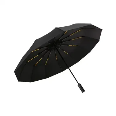 BMW 16 Ribs Automatic Open and Close Windproof Folding Umbrella-(C-AP)