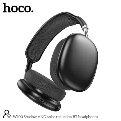 Hoco W100 Shadow ANC Noise Reduction Bluetooth Headphone