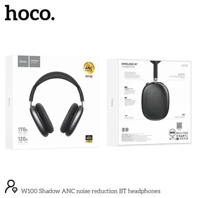 Hoco W100 Shadow ANC Noise Reduction Bluetooth Headphone