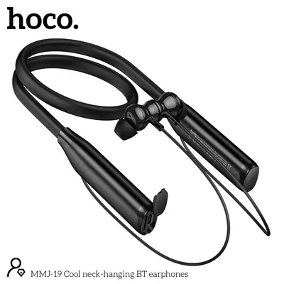 MMJ19 Long Battery Life Bluetooth Neck Mounted Earphone | 200-Hour Talk/Music Time