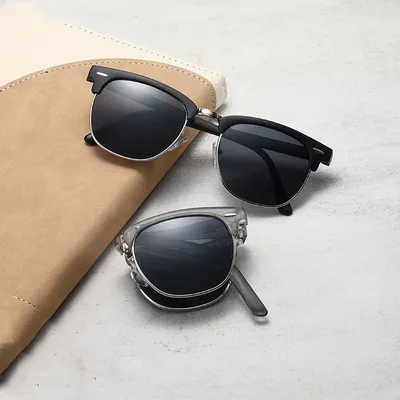Foldable Metal Ride UV400 Sunglass