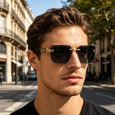 Aero Rimless Sunglass