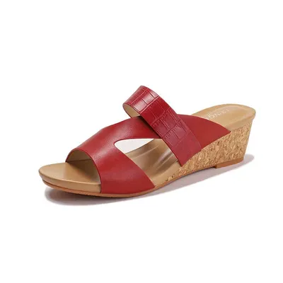 WOMEN’S WEDGE SANDALS, CROSS BORDER STYLE, THICK SOLED, OPEN TOE