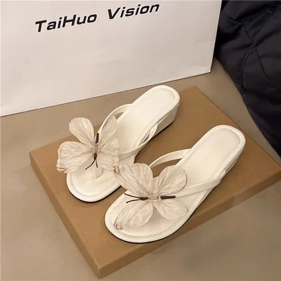 WEDGE HEEL FLIP FLOPS FOR WOMEN