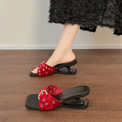 HOT SELLING PLUS SIZE HIGH HEELED SANDALS FOR CROSS BORDER TRADE