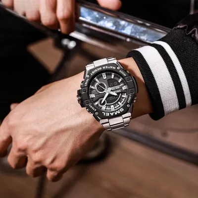 SMAEL8090 DIGITAL & QUARTZ MEN'S WATCH