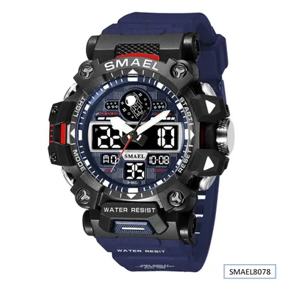 SMAEL8078 DIGITAL & QUARTZ MEN'S WATCH
