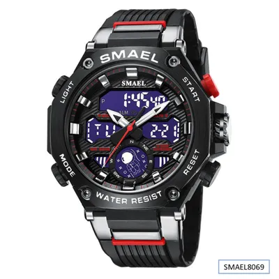 SMAEL8069 DIGITAL & QUARTZ MEN'S WATCH