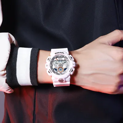 SMAEL8085 DIGITAL & QUARTZ MEN'S WATCH