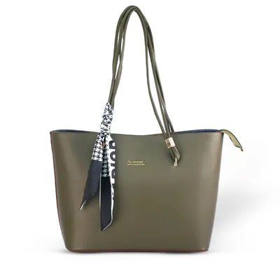 Classic Double Belt Tote Bag