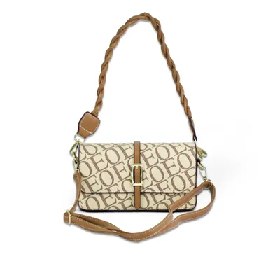 Premium Shoulder Bag with Braided Handle 
