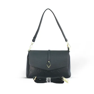 Premium Black Crossbody Bag