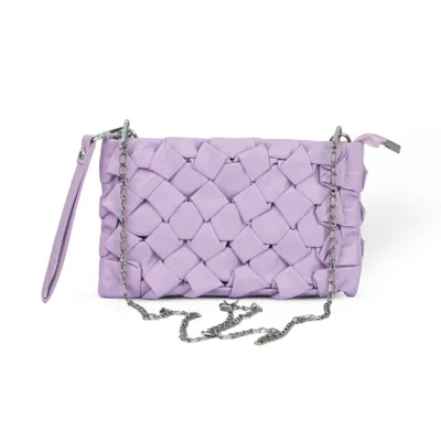 Trendy Woven Chain Bag