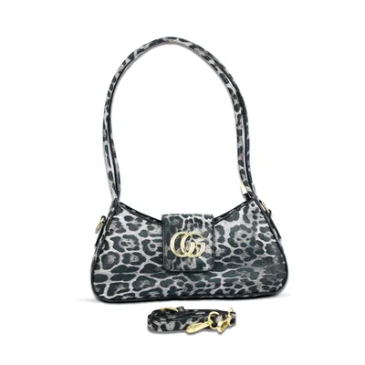 Leopard Print Shoulder Bag