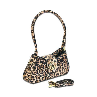 Leopard Print Shoulder Bag