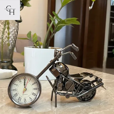 Cool Motorcycle Iron Art Decor