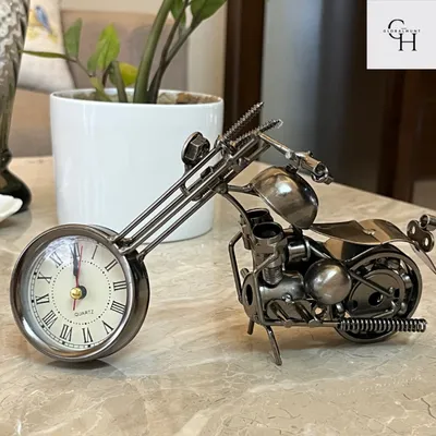 Cool Motorcycle Iron Art Decor