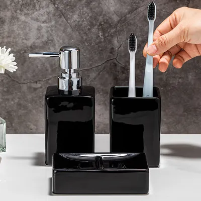 Elegant Ceramic Bathroom Set