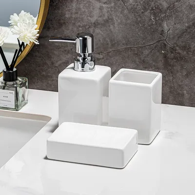 Elegant Ceramic Bathroom Set