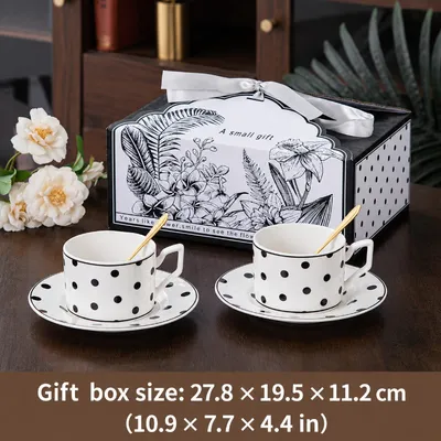 High-End Ceramic Coffee Set