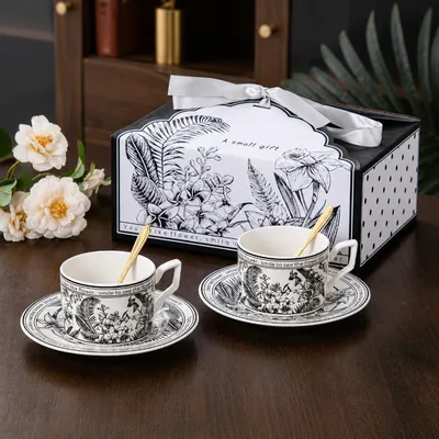 High-End Ceramic Coffee Set
