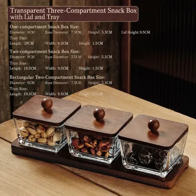 Premium Glass Fruit Plate