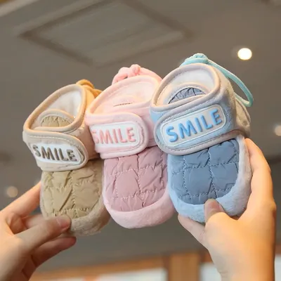 Cozy Bear & Striped Soft Sock Shoes – Warm, Non-Slip Baby Booties for Newborns & Toddlers