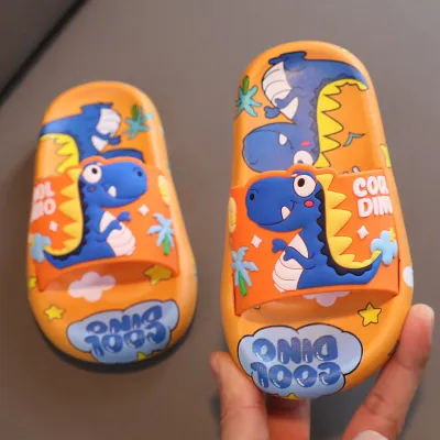 Cool Dino Slide Sandals – Fun, Soft & Colorful Summer Slippers for Kids