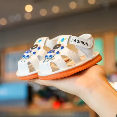 Little Astronaut Sandals – Soft Non-Slip Space Adventure Shoes for Kids