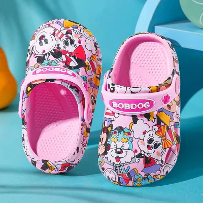 Micky Mouse Cartoon Fun Clogs – Colorful, Lightweight & Anti-Slip Kids Sandals