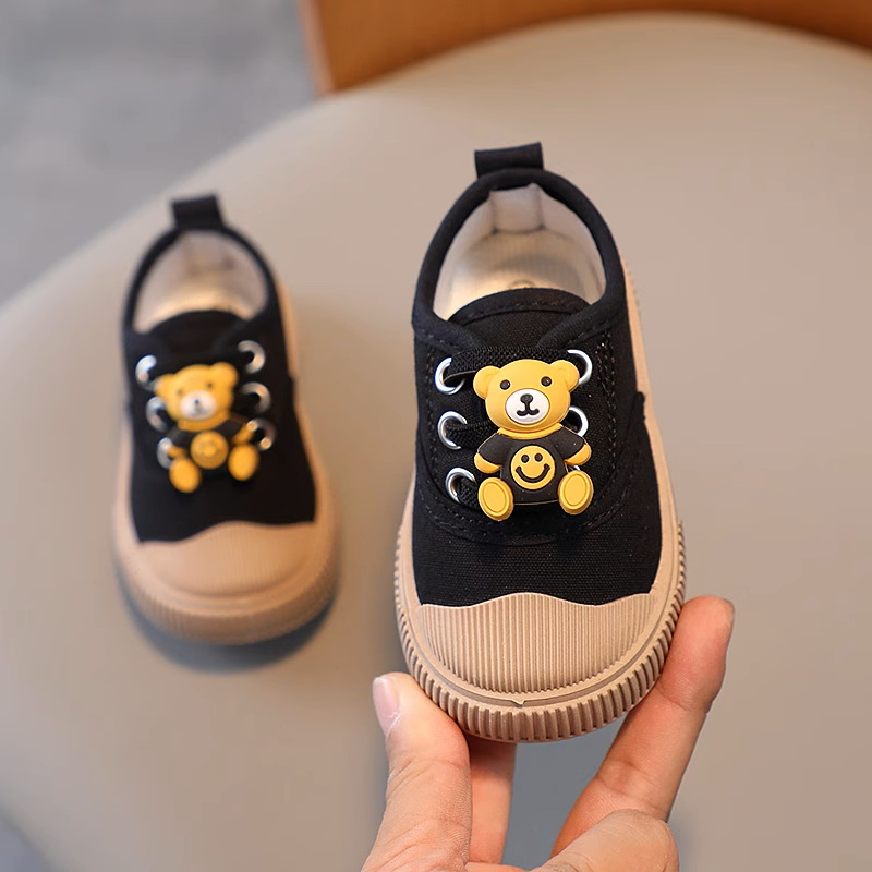 TeddyBuddy Canvas Shoes – Soft, Stylish & Anti-Slip Casual Shoes for Kids
