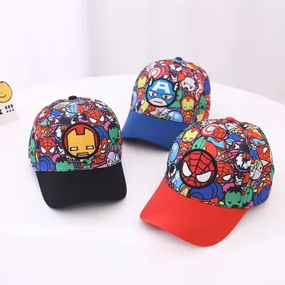 Kids' Spider-Man Multi-Character Graphic Baseball Cap 