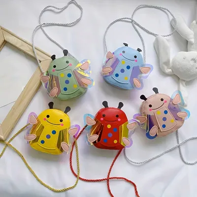 Cute Ladybug Kids Crossbody Bag 🐞