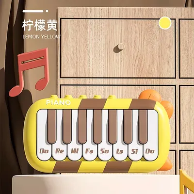 BumbleBee Pocket Maestro 8-Key Musical  Light-Up Piano