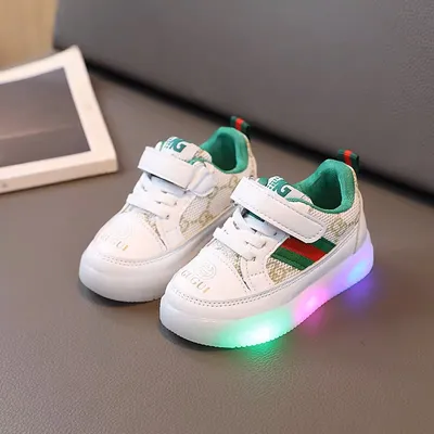 Premium Kids' Light-Up Fashion Trainers