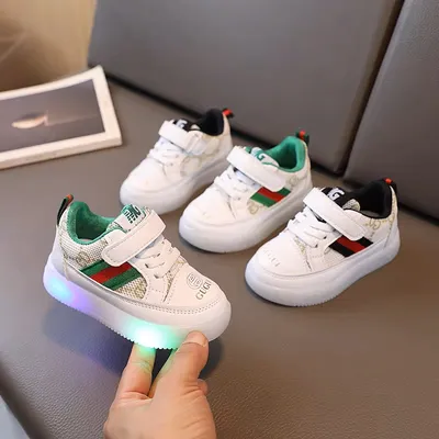 Premium Kids' Light-Up Fashion Trainers