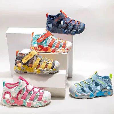 ATONGMU "Explorer-Pro" Kids' Closed-Toe Athletic Sandals