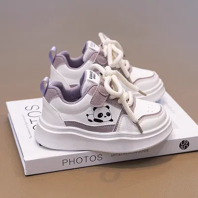 🐼 Cute Panda Kids Sneakers