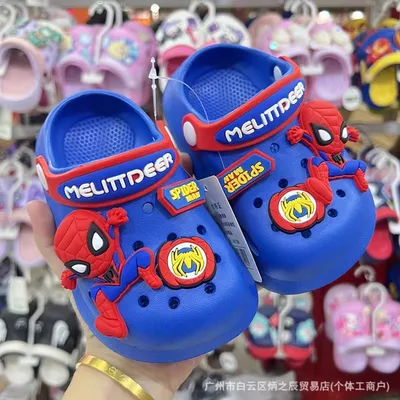 🕷️ Kids Spider-Hero EVA Clogs Sandals