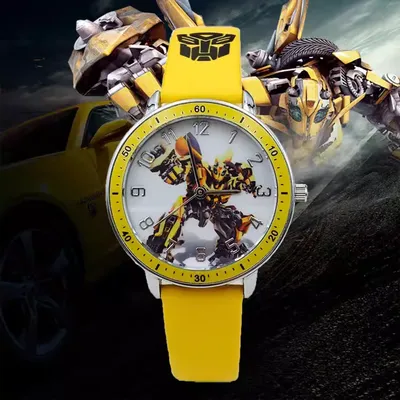 Bumblebee Dial Kids Watch – Yellow Strap