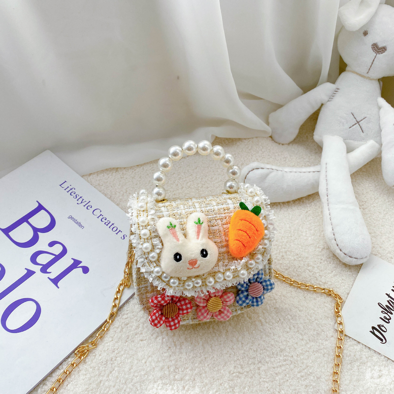 🐰Bunny Bliss Mini Pearl Handbag