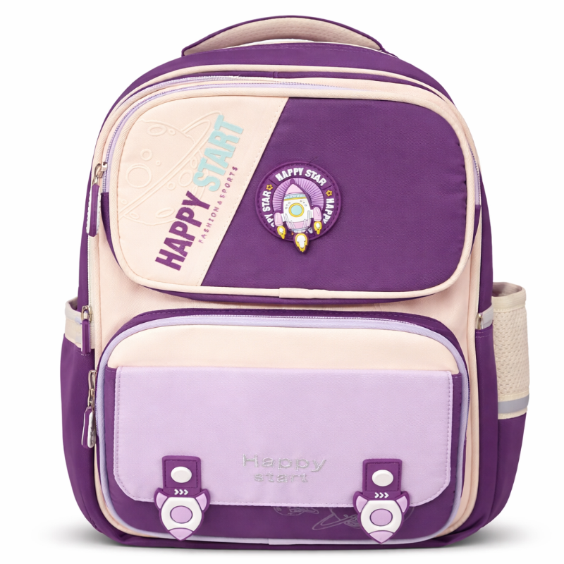 Happy Start Purple Backpack