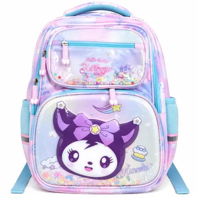 Kuromi Dream Glitter Kids Backpack