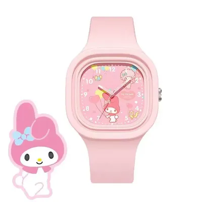 "Sanrio Character-Themed Kids' Watches – Cute and Colorful Designs"