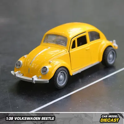1967 Volkswagen Beetle Diecast Car Model – Classic Mini Toy Car