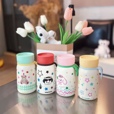 Cute Cartoon Mini Thermal Cup